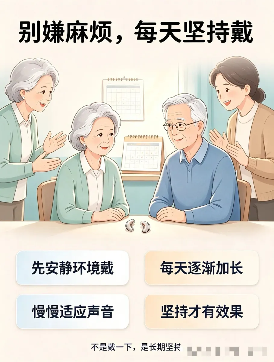 咱爸咱妈：一定要重视坚持佩戴助听器