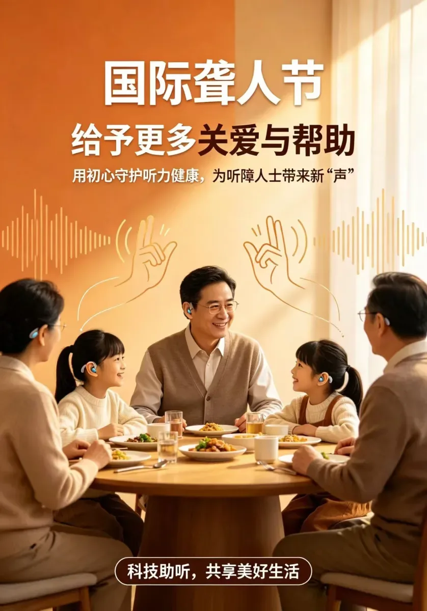 国际聋人日，用初心守护听力健康，为听障人士带来新“声”